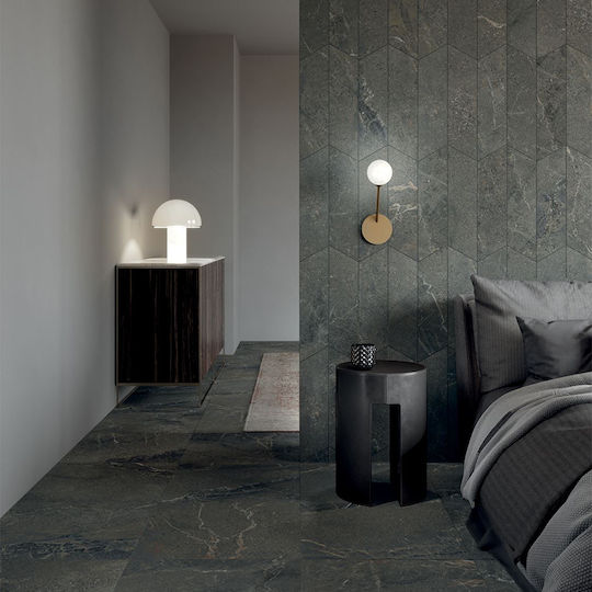 Lea Placă De Podea Interioră Mată 120x60cm Dark