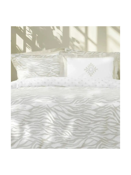 Nima Set Pillowcases Oxford Beige 52x72cm
