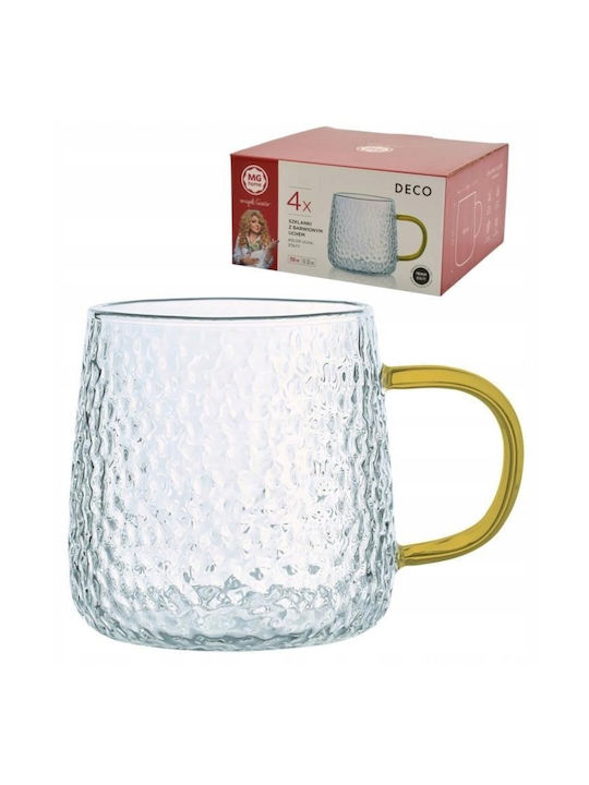 Orion Κούπα Κεραμική Κίτρινη 350ml