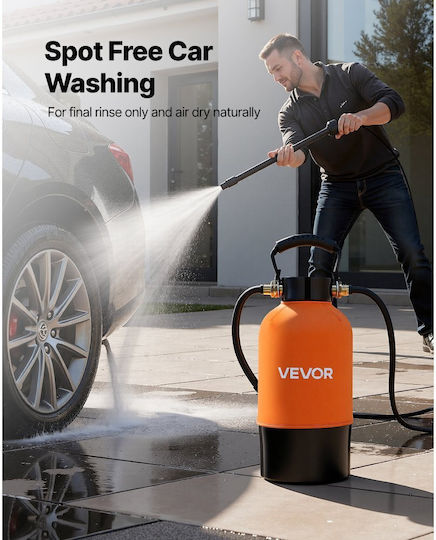 Vevor Deionized Water System Car Wash Water Washing System Without Stains Resin Di 5l & Tds Meter Deionized Water Filter Without Stains Cars Motorhomes Motorcycles Windows