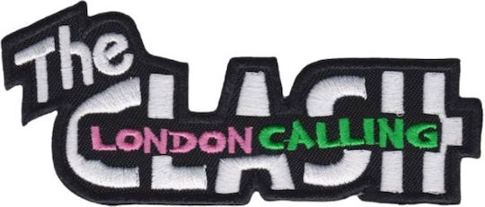 Sewing Supplies Clash London Calling Woven Iron On Embroidered Patch Cl02367wp
