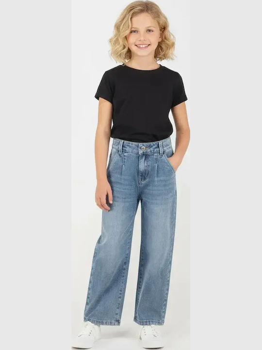 Pantalon Pentru Copii Denim Albastru