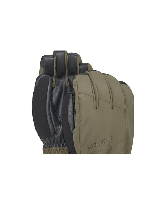 Burton Profile Glove Martini Olive 103551-093 Men's Ski & Snowboard Gloves Green