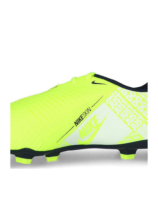 Phantom Venom Academy FG FG Kids Soccer Cleats Molded Yellow