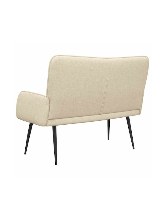 Двуместен Диван Крем 115x61x87см