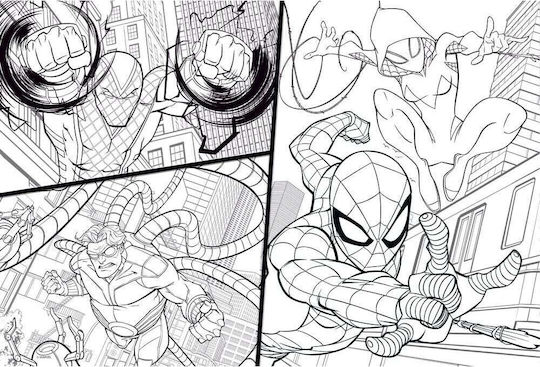 Lisciani Παζλ Plus Double-face Marvel Spider-man 250 Κομμάτια 116874 116874