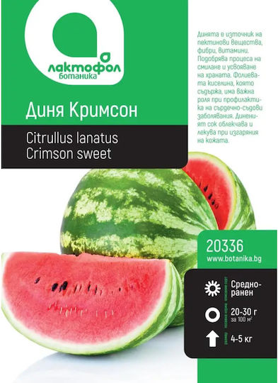 Watermelon Seeds Crimson Botanic