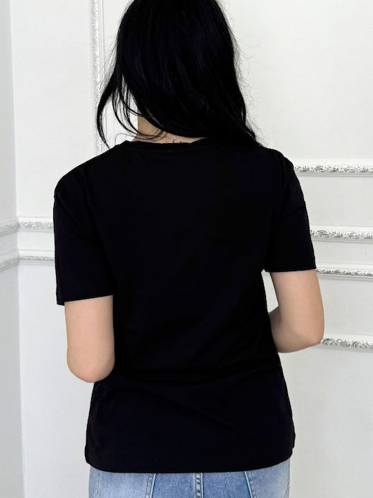 Γυναικείο T-shirt Black