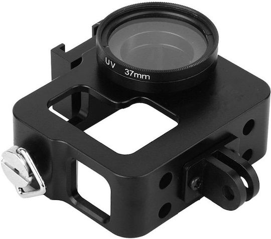 Frame Gopro Hero 3/3+ Uv Filter 32mm Adapter Aluminum Black