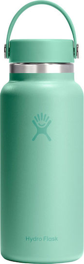 Hydro Flask Thermos Bottle 946ml Mermaid Green