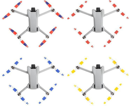 Dji Мини 3 Дрон 8 Бройки Комплект 6030f Витла Ниско Шумни Крила Отвертки Цвят Жълт