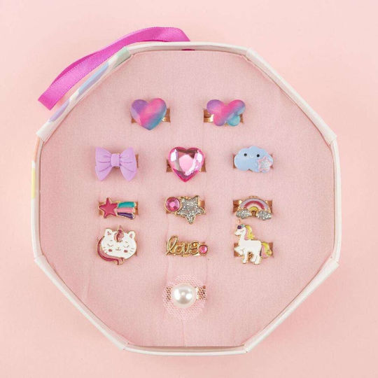 Nice Precious 12 Ringe Set Geschenkbox