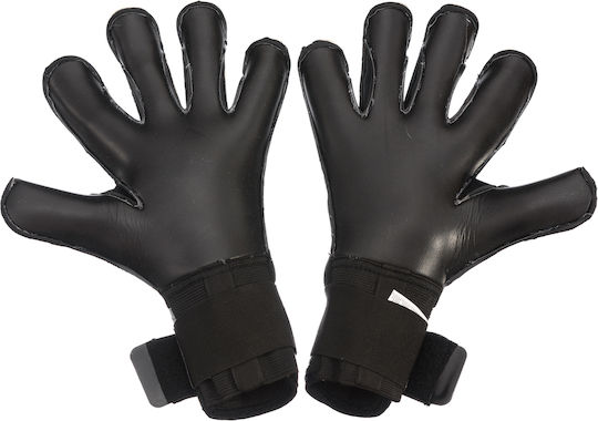Lupos Umbra Pro Mănuși de Portar — Latex German Contact — Croială Hibridă — negru/argintiu