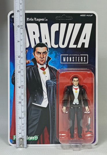 Reaction+ Universal Monsters Dracula Actionfigur Mosc