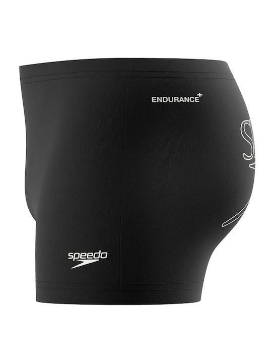 Endurance+ Logo Aquashort Ανδρικό Μαγιό Σορτς Black
