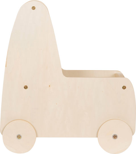 Homemarkt Troler Copii Căruț Ricki Hm18341.01 Mdf & Placaj Natural 33x45x50cm