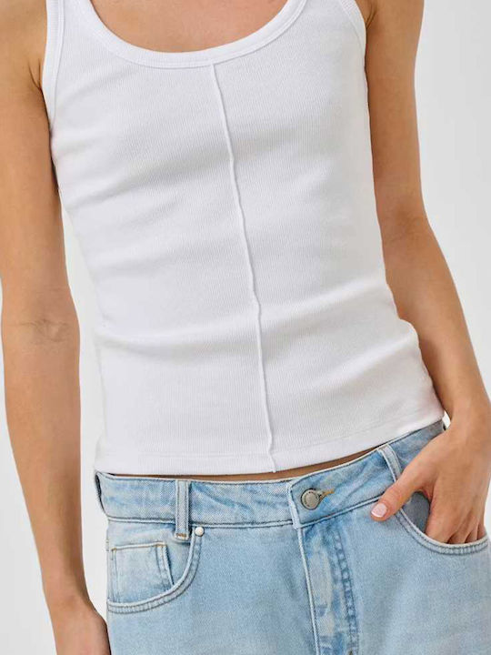 Γυναικεία Μπλούζα Αμάνικη White