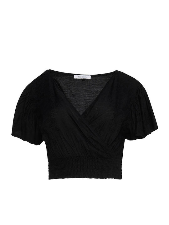 Γυναικείο Crop Top Μαύρο