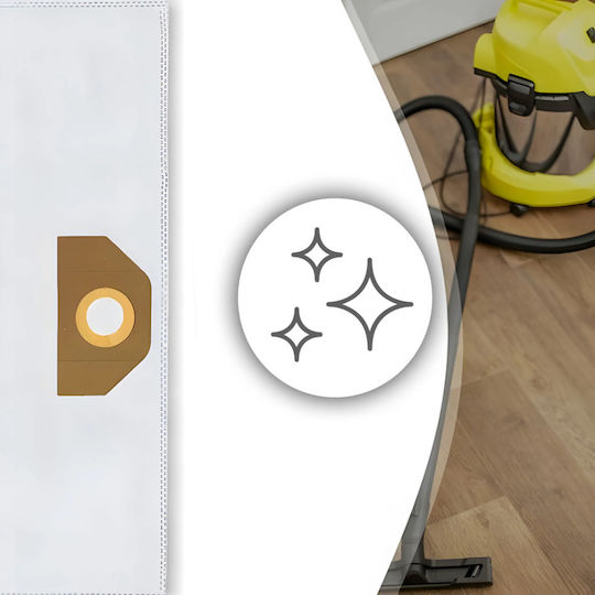 Saci Pentru Aspiratoare 10 Bucăți Compatibili cu Aspirator Karcher