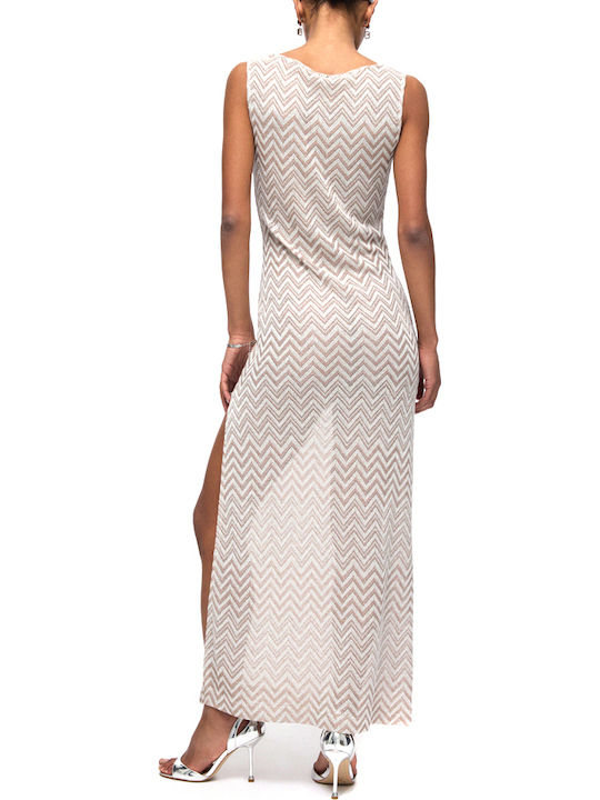 Liu Jo Rochie De Seară Bej Liu Jo Rochie De Seară Bej