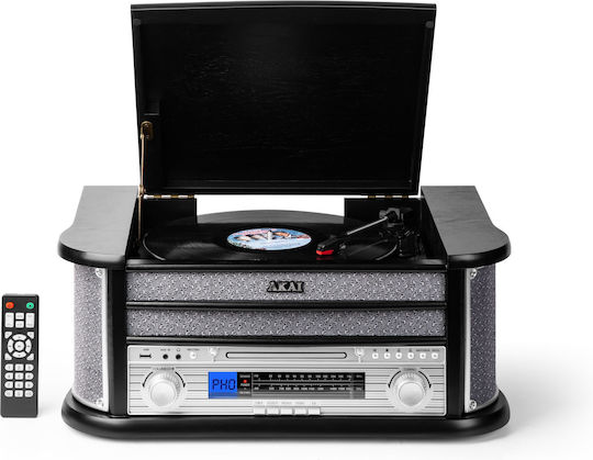 Akai Proffesional ATT-350CC 110584-0047 Πικάπ με Ενσωματωμένα Ηχεία Μαύρο