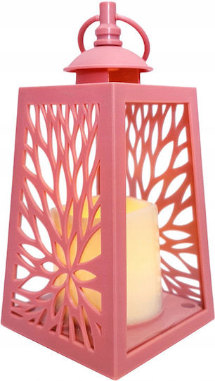 Electric Vigil Oil Lamp Cortina Led Design & Pink Candle