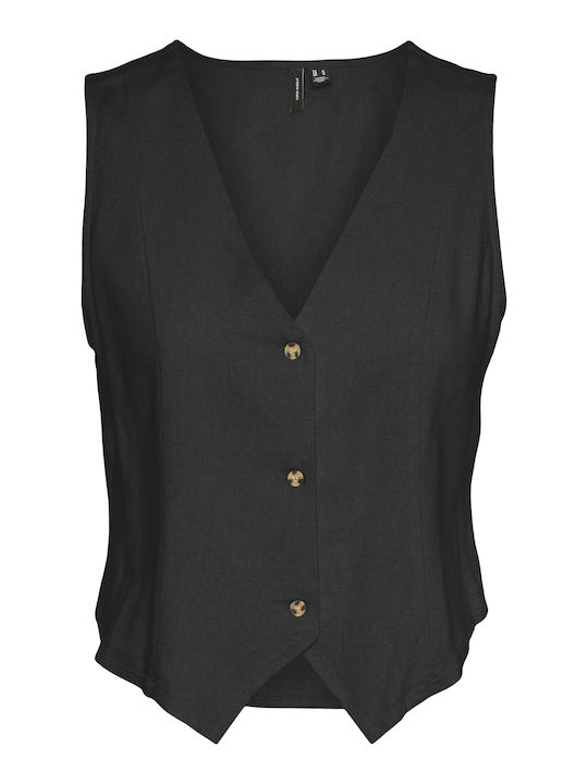 Black Women's Vest