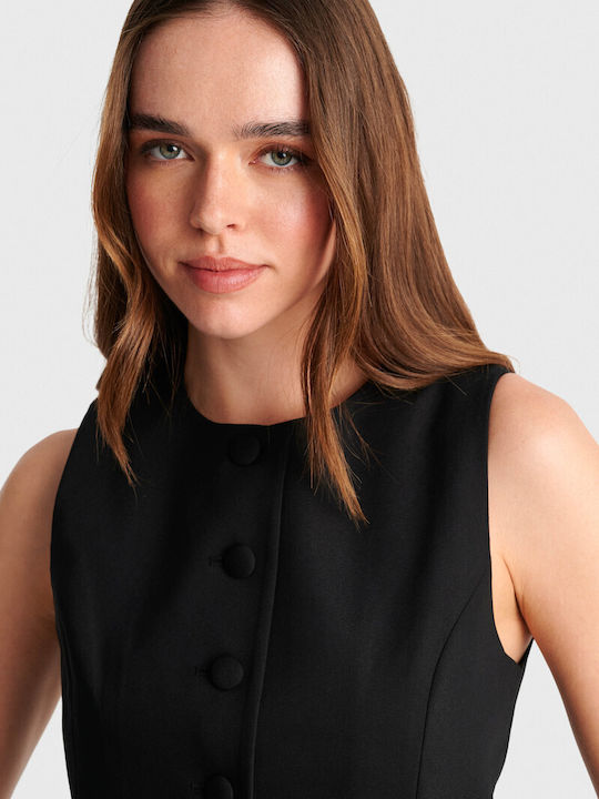 Black Women's Vest