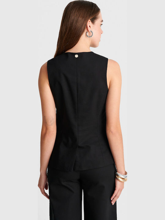 Black Women's Vest