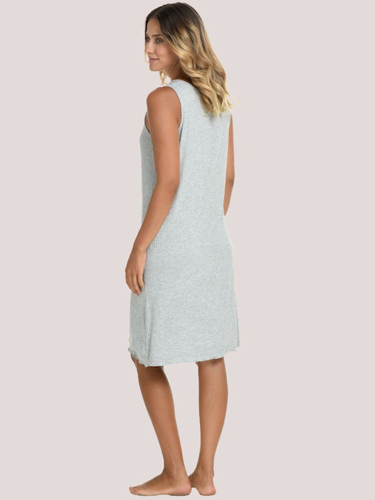 Zen by Daisy Sommerliches Damen-Nachthemd Grau 87812.Nachtkleid.Grau Zen by Daisy Sommerliches Damen-Nachthemd Grau 87812.Nachtkleid.Grau