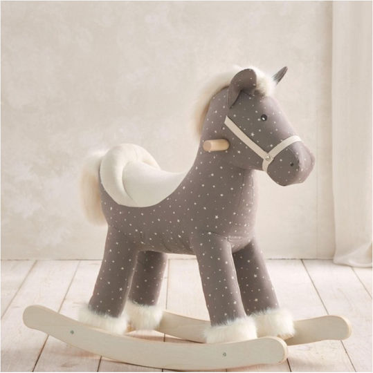 Wooden Rocking Horse Mamas & Papas Mocha Star 25180077