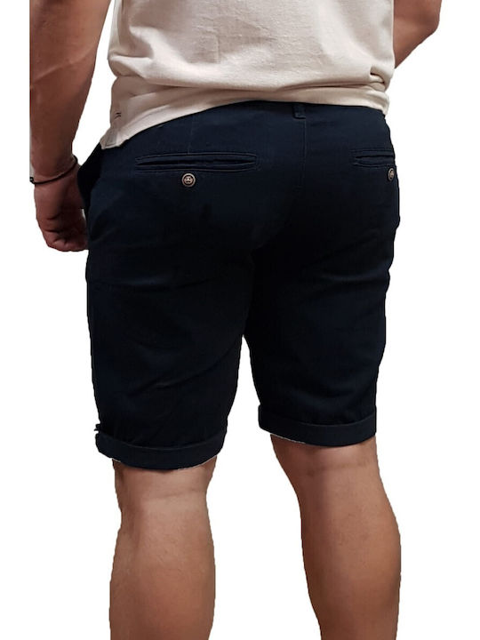 Indicode Herren Chino Shorts Navy