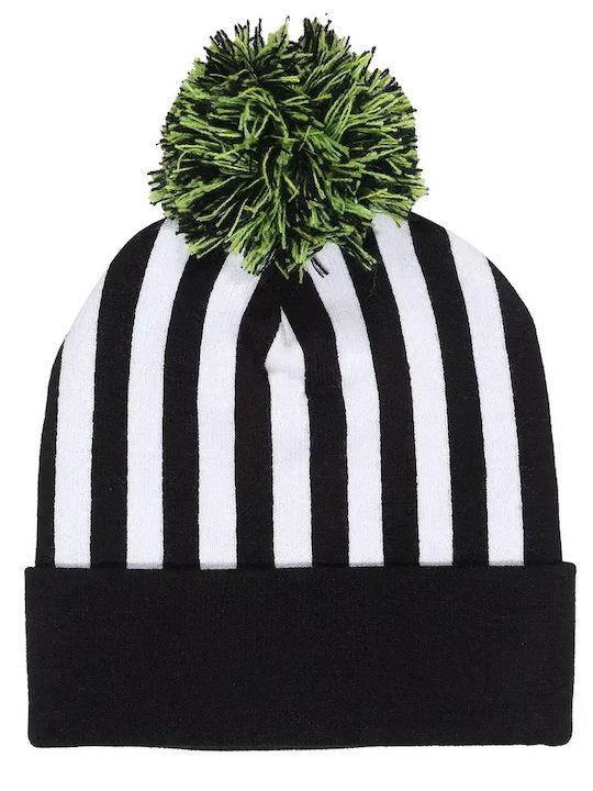 Beanie Unisex Strickmütze in Schwarz