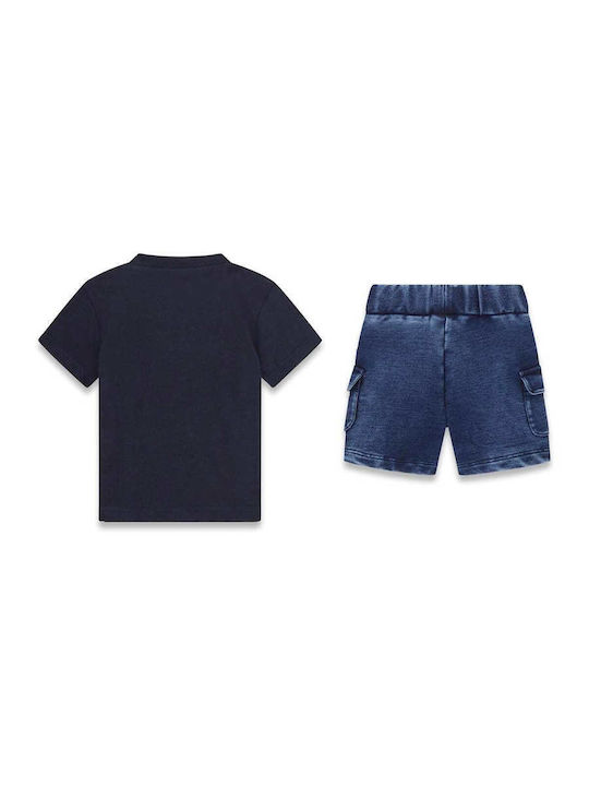 Kids Set with Shorts Summer 2 Pieces Blue
