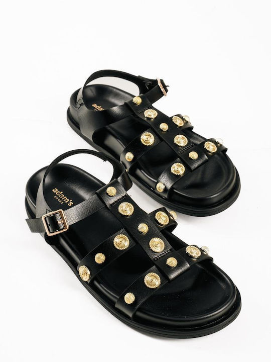 Women's Flat Sandals Flatforms Black