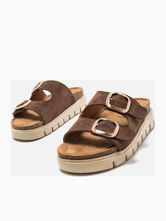 Sandale Anatomice Casual Damă Maro