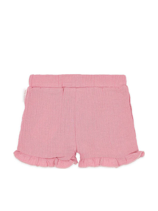 Kids Fabric Shorts/Bermuda Pink