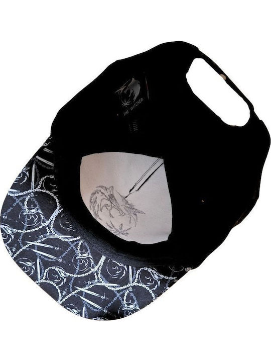 Șapcă Witcher Wolf Logo Baseball Neagră Wit01542sbbos