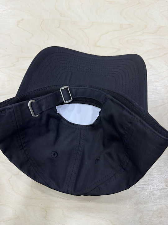 Dcap-10017 Jockey Hat 72% Cotton 28% Nylon Double Black