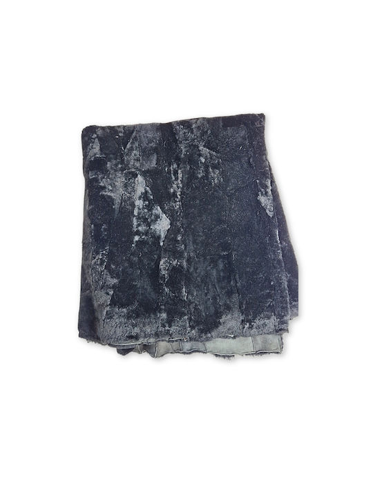 Δέρμα Πρόβατο Μουτόν 120x240cm Μαύρο Pl44bl