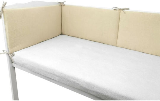Qmini Gitterbettumrandungen Klassische Innen Warmes Beige 30x180cm