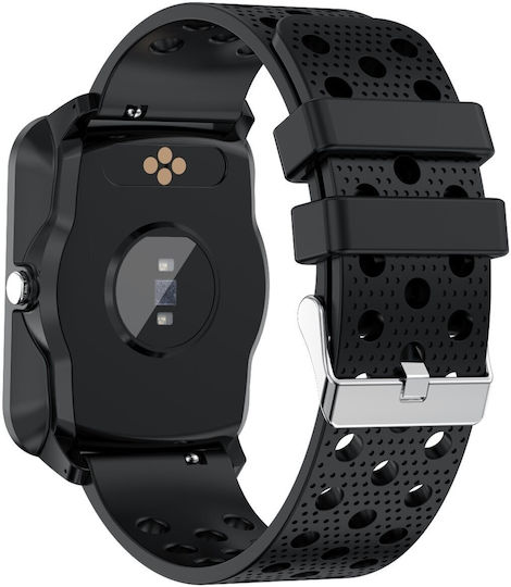 Bemi KIX-M Smartwatch with Heart Rate Monitor Black
