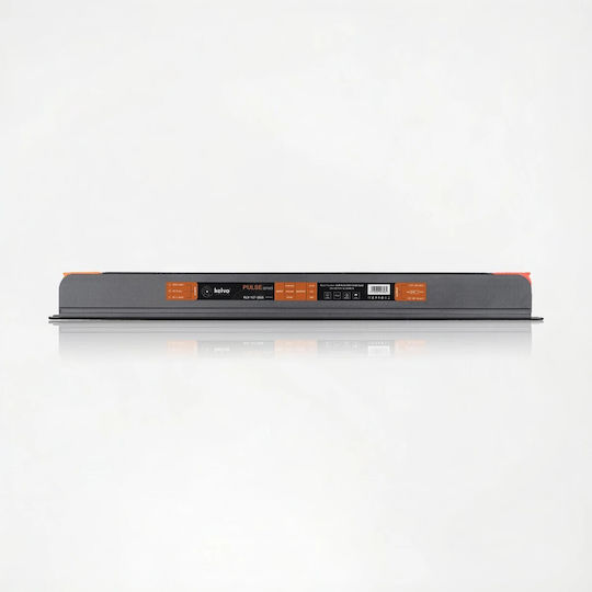 Kelvo Pulse Klv-107-0005 Ultra Slim Power Supply Transformer Class I Pelv 200W 8.3A AC 220-240V DC 24V IP20 Gray Anthracite Matte M28 x W2.6 x H2.4cm 5 Years Warranty