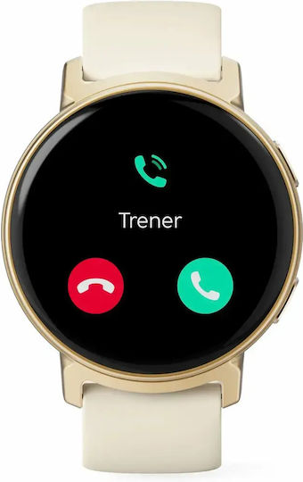 HAMA 7020 43mm Smartwatch with Heart Rate Monitor (Gold)