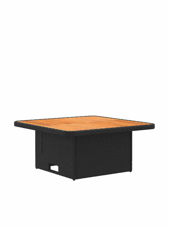 vidaXL Outdoor Lounge Set 2 Pieces Rattan with Pillows