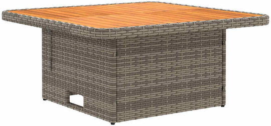 vidaXL Outdoor Lounge Set 2 Pieces Rattan with Pillows