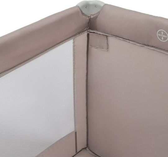BabyMix Loc de Joacă cu Două Nivele cu Saltea Multicolor 60x120cm
