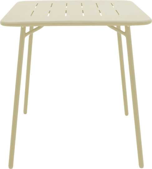 Pakketo Garten- und Outdoor-Möbelsets für kleinen Balkon Moraja 3 Stücke Beige