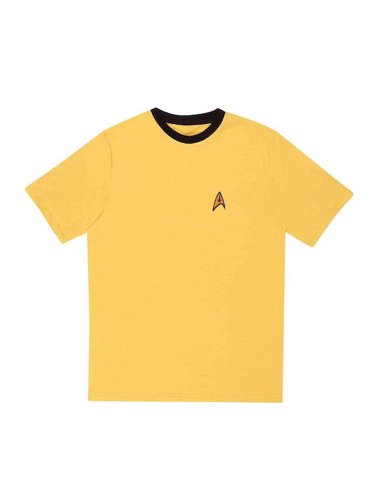 Star Trek Yellow Uniform Ringer T-Shirt Yellow Blouse Stt06274tsc Star Trek Yellow Uniform Ringer T-Shirt Yellow Blouse Stt06274tsc