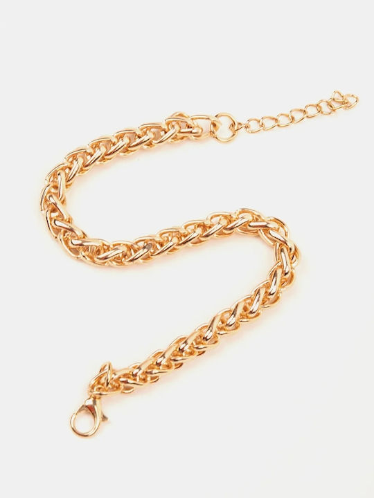 Bracelet Chain Gold One Size Gold